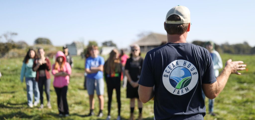 Regenerative Land Care Tours at Ocean Hour Farm